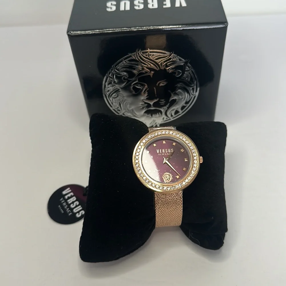 Carnaby Street Crystal 38MM Stainless Steel & Crystal Mesh Bracelet Watch
